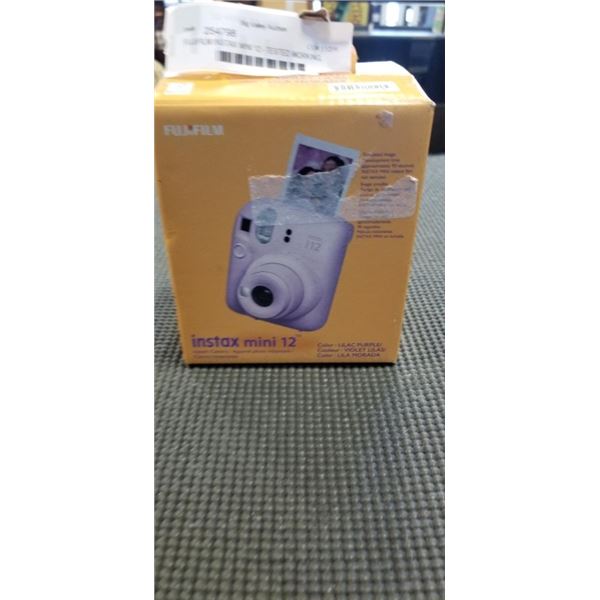 FUJIFILM INSTAX MINI 12 - TESTED WORKING, RETAIL $99