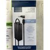 Image 2 : INSIGNIA 90 WATT UNIVERSAL LAPTOP CHARGER, BELKIN USB-C TO ETHERNET CHARGE ADAPTOR, AUDIO CABLE TO L