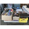 Image 1 : 4 BOXES OF VHS TAPES AND PLAYER