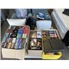 Image 2 : 4 BOXES OF VHS TAPES AND PLAYER