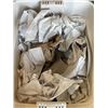 Image 3 : LARGE TOTE OF ASSORTED HOUSEHOLD DISHES, GLASSWARE ETC