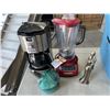 Image 2 : KITCHEN AID BLENDER, CUSINART COFFEE MAKER, STORAGE BINS, SWIFFER PADS, MARBLE MORTAR AND PEDESTAL E