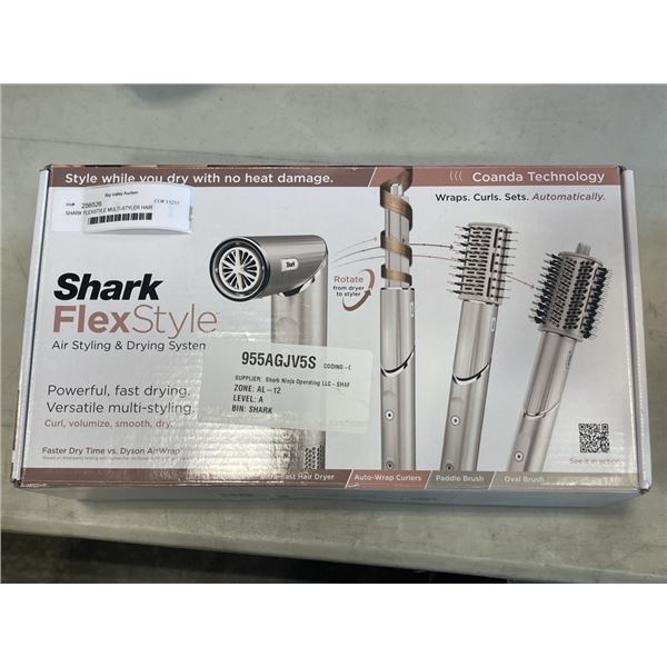 SHARK FLEXSTYLE MULTI-STYLER HAIR STRAIGHTNER - TESTED WORKING