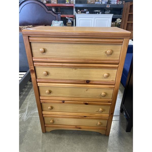 5 DRAWER HIGHBOY DRESSER