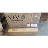 Image 1 : VIVO BLACK 71 X 36 ELECTRIC SIT TO STAND DESK WITH BLACK SINGLE MOTOR FRAME