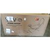 Image 1 : VIVO BLACK FOLDING RACING SIMULATOR COCK PIT
