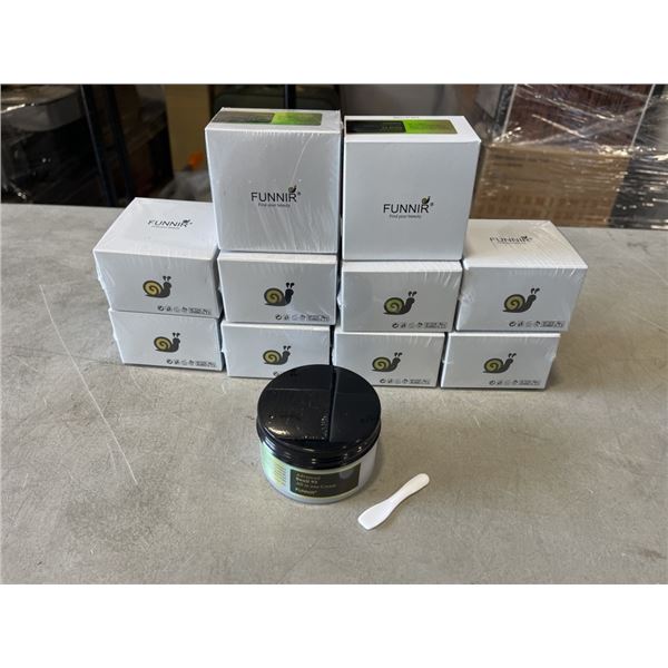 10 NEW FUNNIR SNAIL MUCIN 92% REPAIR CREAM