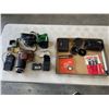 Image 1 : VINTAGE CAMERA ACCESSORIES INCLUDING LEATHER CASES, FLASHES, LENSES ETC
