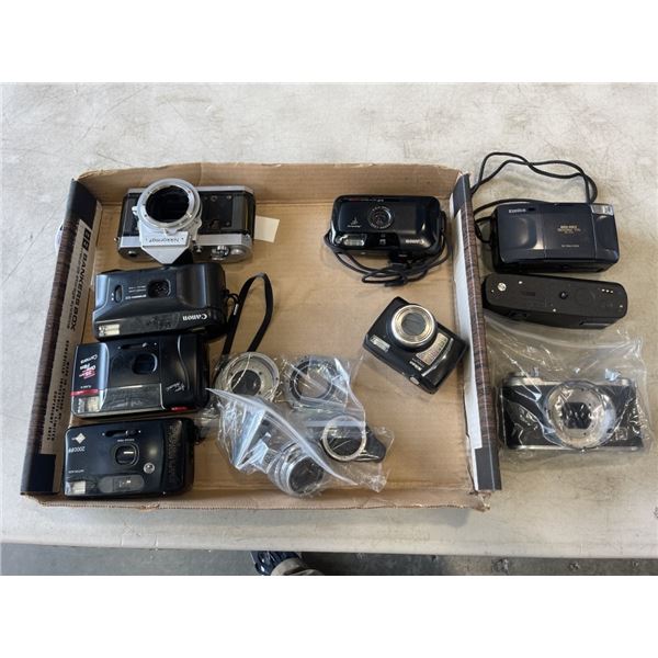 ASSORTED VINTAGE FILM CAMERAS