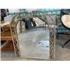Image 1 : DECORATIVE METAL FRAMED WALL MIRROR