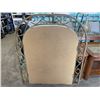 Image 3 : DECORATIVE METAL FRAMED WALL MIRROR