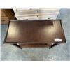 Image 2 : MODERN CHERRY FINISH HALL TABLE
