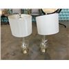 Image 1 : PAIR OF DECORATIVE TABLE LAMPS