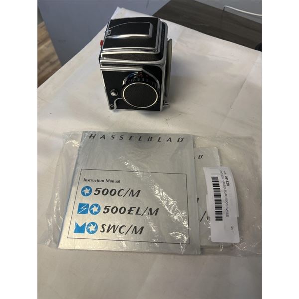VINTAGE HASSELBLAD 500C SWISS CAMERA WITH MANUAL