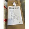Image 2 : IKEA JOKKMOKK DINING TABLE AND 4 CHAIRS, NEW IN BOX