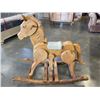 Image 1 : WOODEN ROCKING HORSE