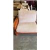 Image 9 : 3PC MODERN MISSION OAK STYLE SOFA, LOVESEAT AND CHAIR, IN GOOD CLEAN CONDITION