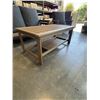 Image 5 : BRAND NEW 6PC ADIRONDACK STYLE PATIO SET, INCLUDES BEIGE AND DARK GREY CUSHION COVERS, 2 CHAIRS, LOV