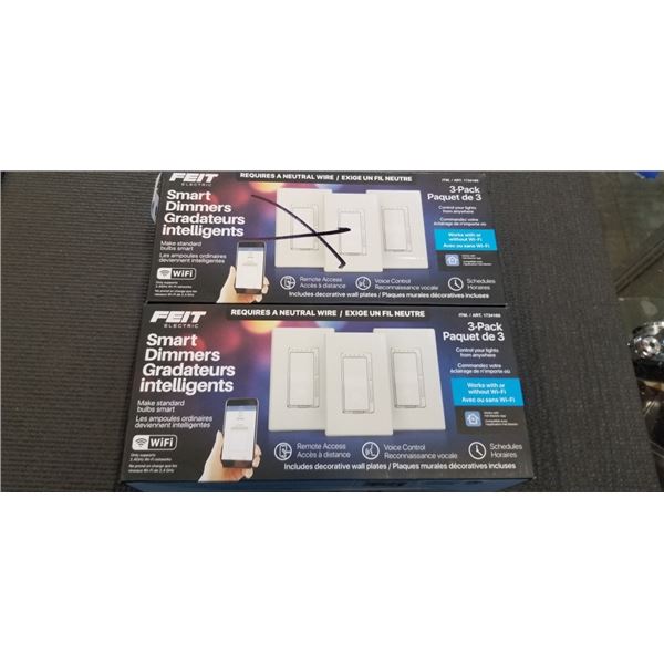 2  3PK FIET SMART DIMMERS