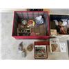 Image 2 : 2 BOXES OF COLLECTIBLES AND JEWELLERY