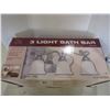 Image 1 : 3 LIGHT BATH BAR LIGHT FIXTURE
