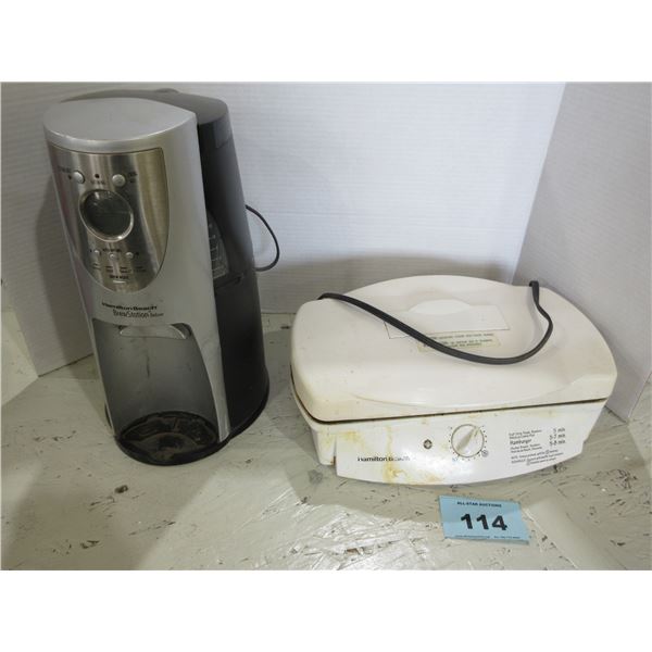 HAMILTON BEACH GRILL & HAMILTON BEACH BREW STATION