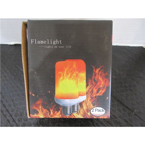 FLAME LIGHT BULBS (2)
