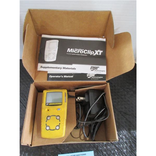 GAS ALERT MICRO CLIP XT 1,2,3,4 GAS DETECTOR