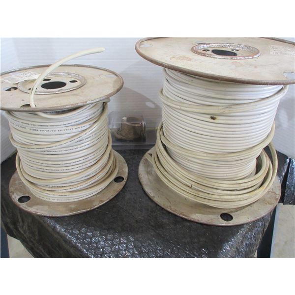 14 - 2 WHITE JKT WITH GROUND WIRE - 2 ROLLS