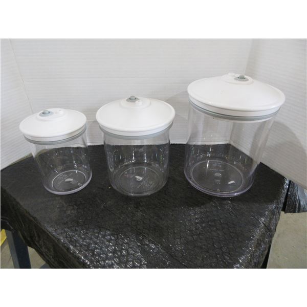 3 PIECE CANNISTER SET