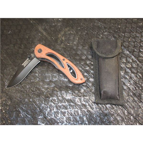 FOLDING POCKET KNIFE & CASE