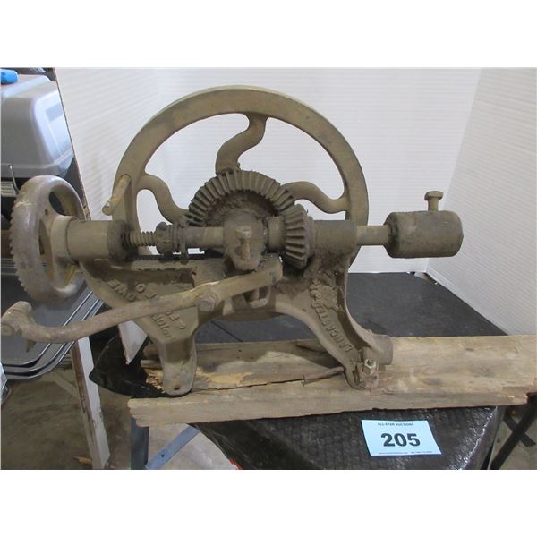 ANTIQUE DRILL ION FARS BLOWER (MADE IN LANCASTER)