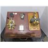 Image 1 : ANTIQUE:  TELEGRAPH MACHINE WITH 2 BATTERIES
