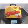 Image 2 : COLLECTABLE:  TIMBITS TIN/LUNCH BOX (APPROX 9"L X 7"W X 3/5" H)