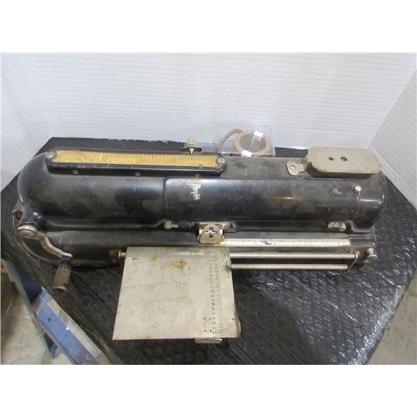 CHEQUE WRITER (PROTECTOR GRAPH)