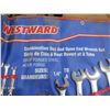 Image 2 : WESTWARD COMBINATION & OPEN END WRENCH SET (1/4" - 1 1/4" SAE)