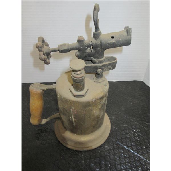 ANTIQUE:  BRASS BLOW TORCH