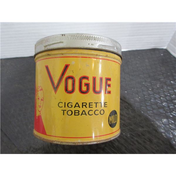 COLLECTABLE:  VOGUE TOBACCO TIN