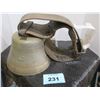 Image 1 : COLLECTABLE:  ALCB GUSSET COW BELL (SWISS MADE) (LARGE 9")