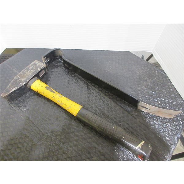 HAMMER & 15" PRY BAR