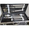 Image 1 : NEW:  9 PIECE BBQ SET & CASE