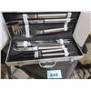 Image 2 : NEW:  9 PIECE BBQ SET & CASE