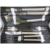 Image 3 : NEW:  9 PIECE BBQ SET & CASE
