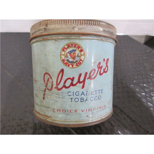 COLLECTABLE:  PLAYER'S CIGARETTE CONTAINER