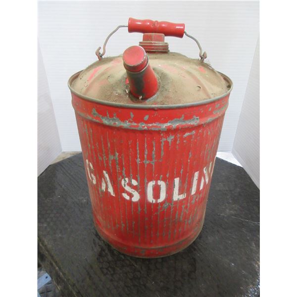 COLLECTABLE:  METAL GASOLINE CONTAINER