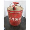 Image 1 : COLLECTABLE:  METAL GASOLINE CONTAINER