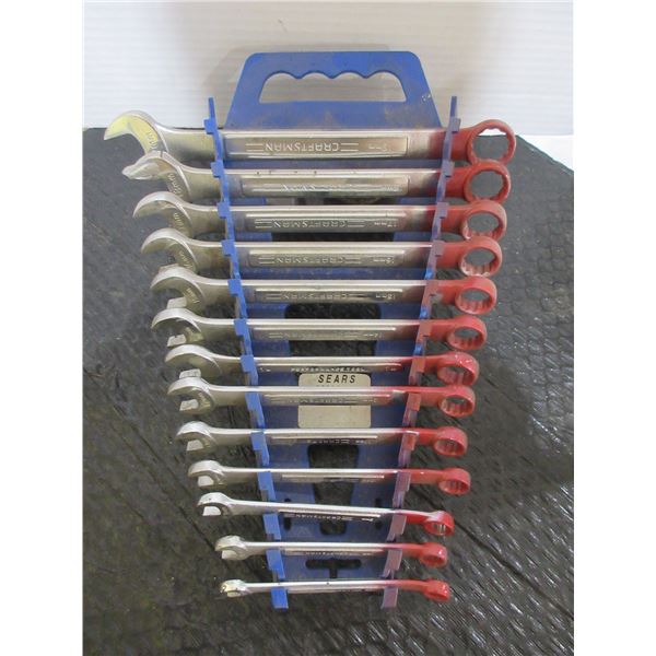 13 PIECE METRIC CRAFTSMAN WRENCH SET