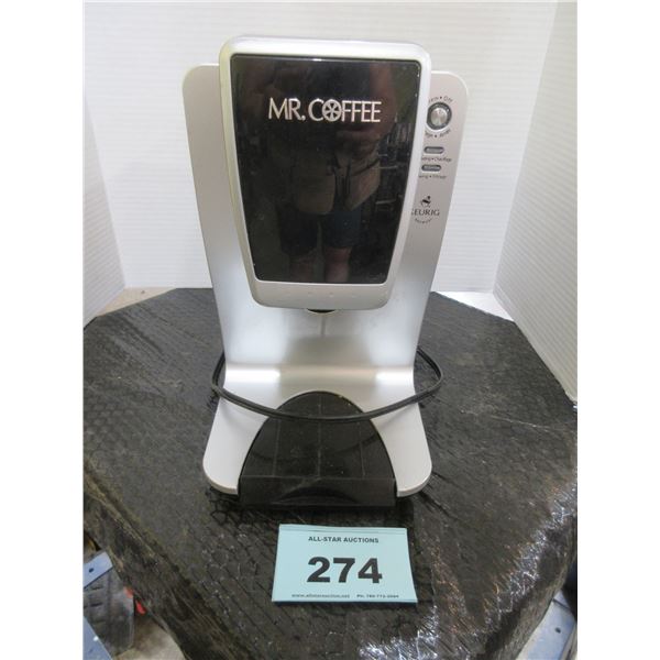 MR. COFFEE KEURIG MACHINE