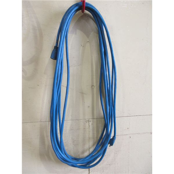 APPROX. 40' BLUE EXTENSION CORD