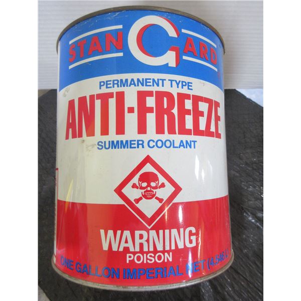 COLLECTABLE:  STANDARD ANTIFREEZE TIN